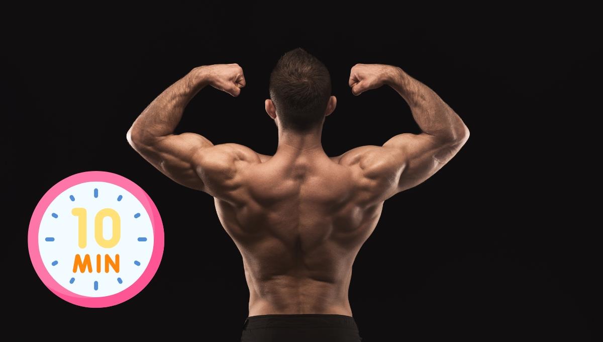 Una rutina de ejercicio de 10 minutos para hacer en tu casa y fortalecer la espalda